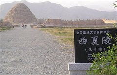 西夏王陵图片