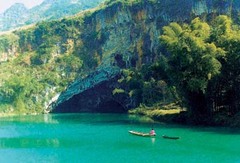 巴马盘阳河风景区图片