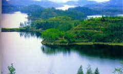 三台鲁班湖风景区图片