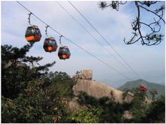 九华山索道图片