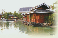 九曲湾温泉景区图片