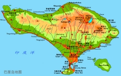 巴厘岛 巴厘岛 地图