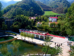 重渡沟自然风景区图片