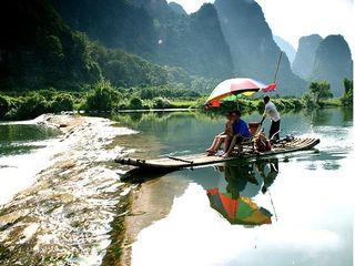 遇龙河漂流