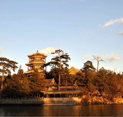 山庄一景