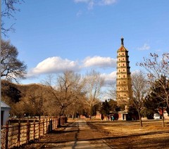 避暑山庄风景区图片