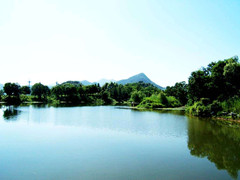 青山湖图片