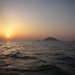 雁荡山 海上落日